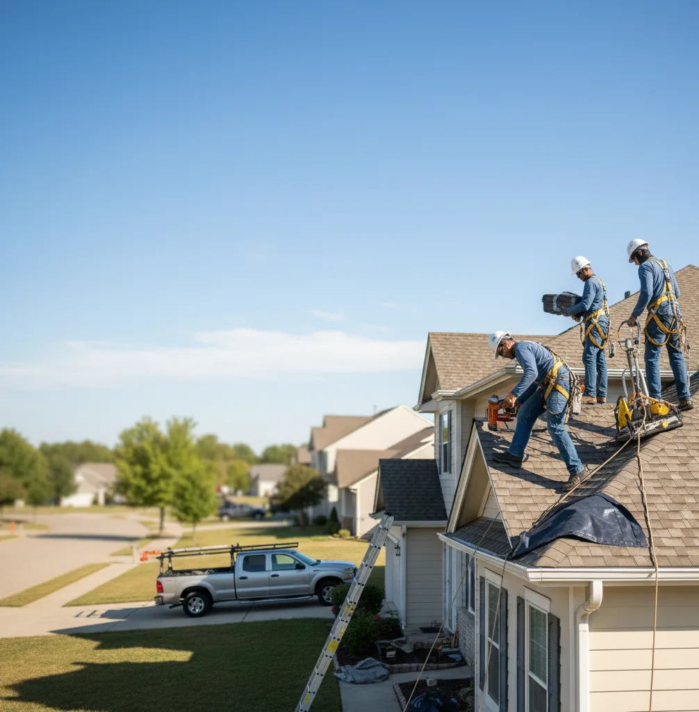 Roof Repair in Simms